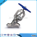 Inlet and outlet non return globe valve